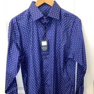 David Donahue Men's Dress Shirt 16.5, 34/35